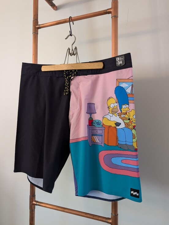 Billabong Other - The Simpsons x Billabong "Family Couch" Pro Boardshorts *Limeted Edition* NWT